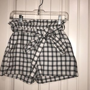 Plaid shorts